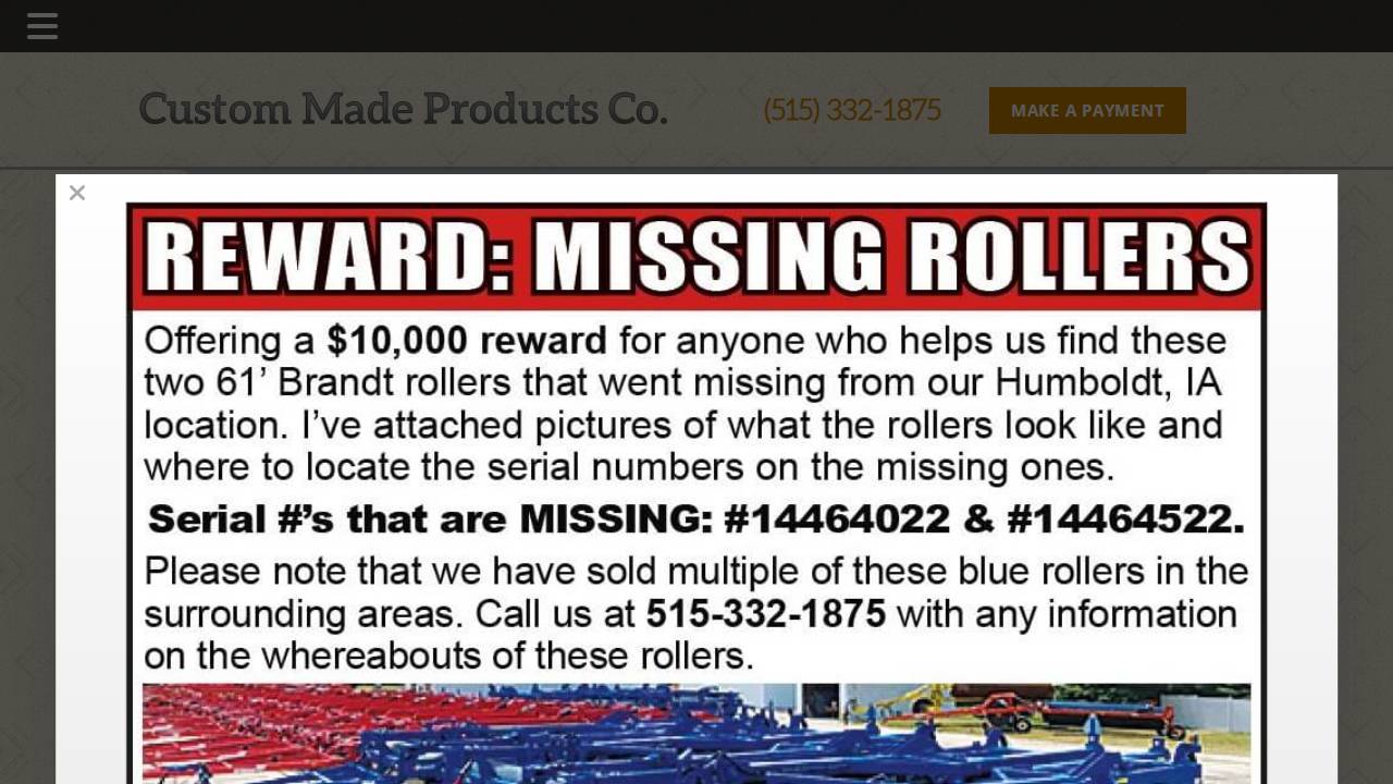 Gary Naeve website screenshot