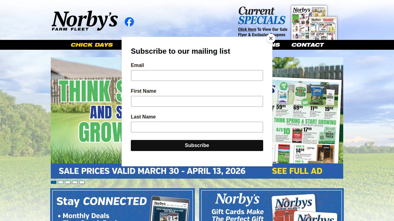 Farm Fleet Supply Buchanan County website screenshot