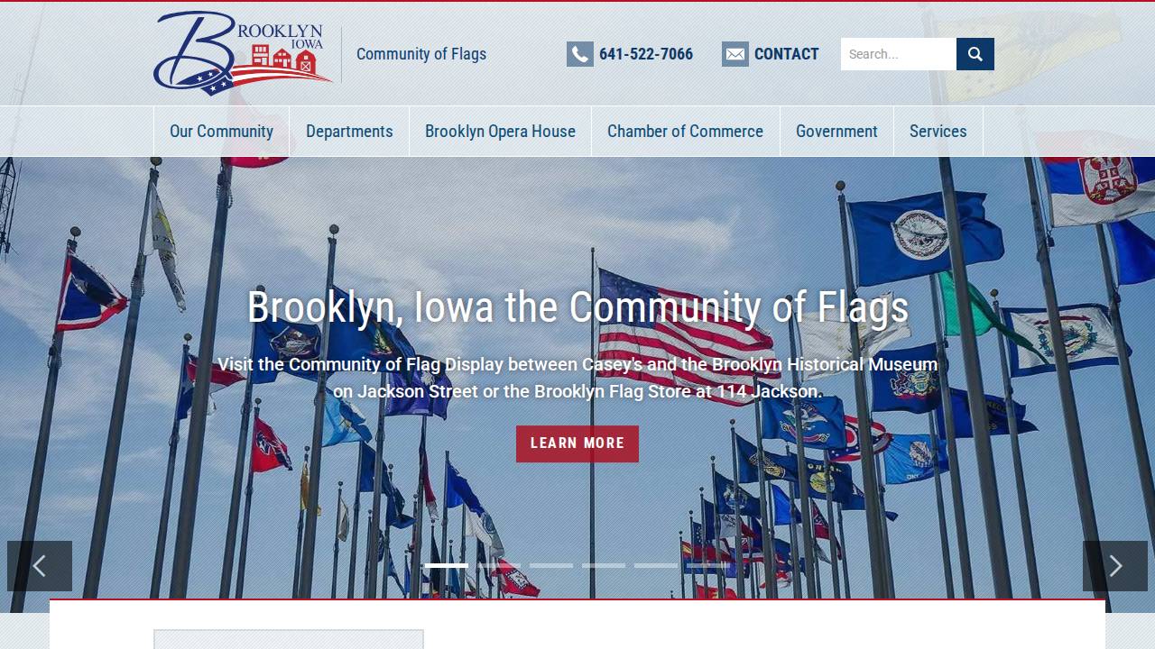 Brooklyn-victor Country Club, Brooklyn Victor Country Club website screenshot