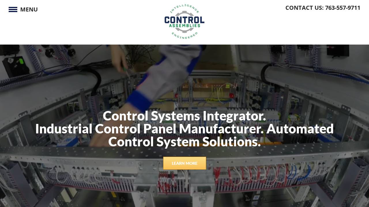 Control Assemblies CO website screenshot