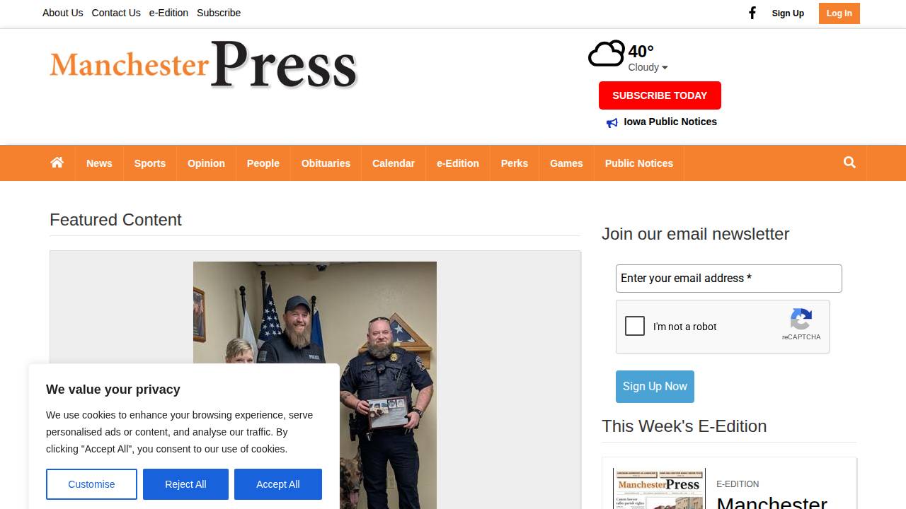 Schulte, Robert; Schulte OIL & Tire CO website screenshot