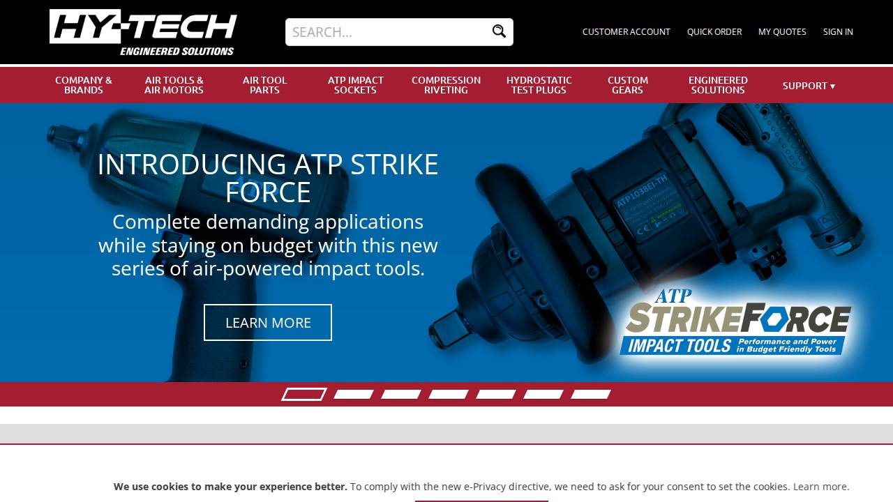 Freeze Corp, American Tool & Supply CO website screenshot