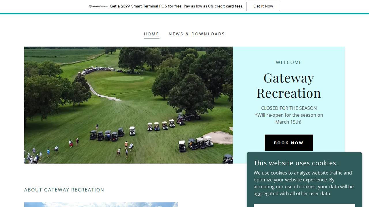 Gateway Recreation INC website screenshot