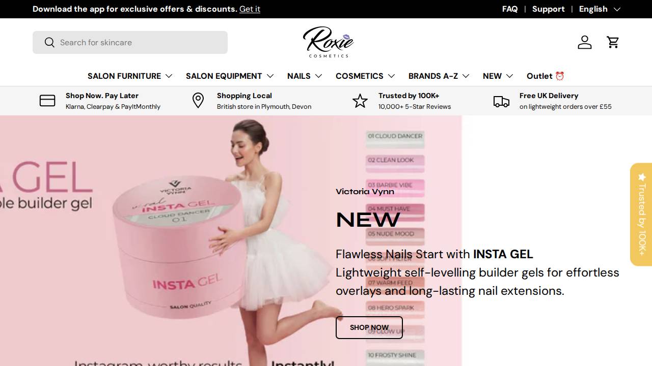 Roxie C Grunwald website screenshot