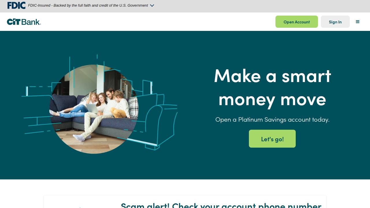 CIT Group Equipment Financing INC website screenshot
