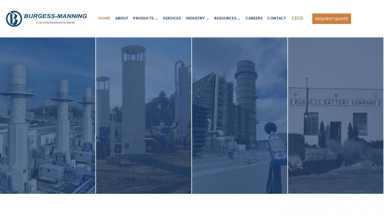 Burgess Manning INC website screenshot