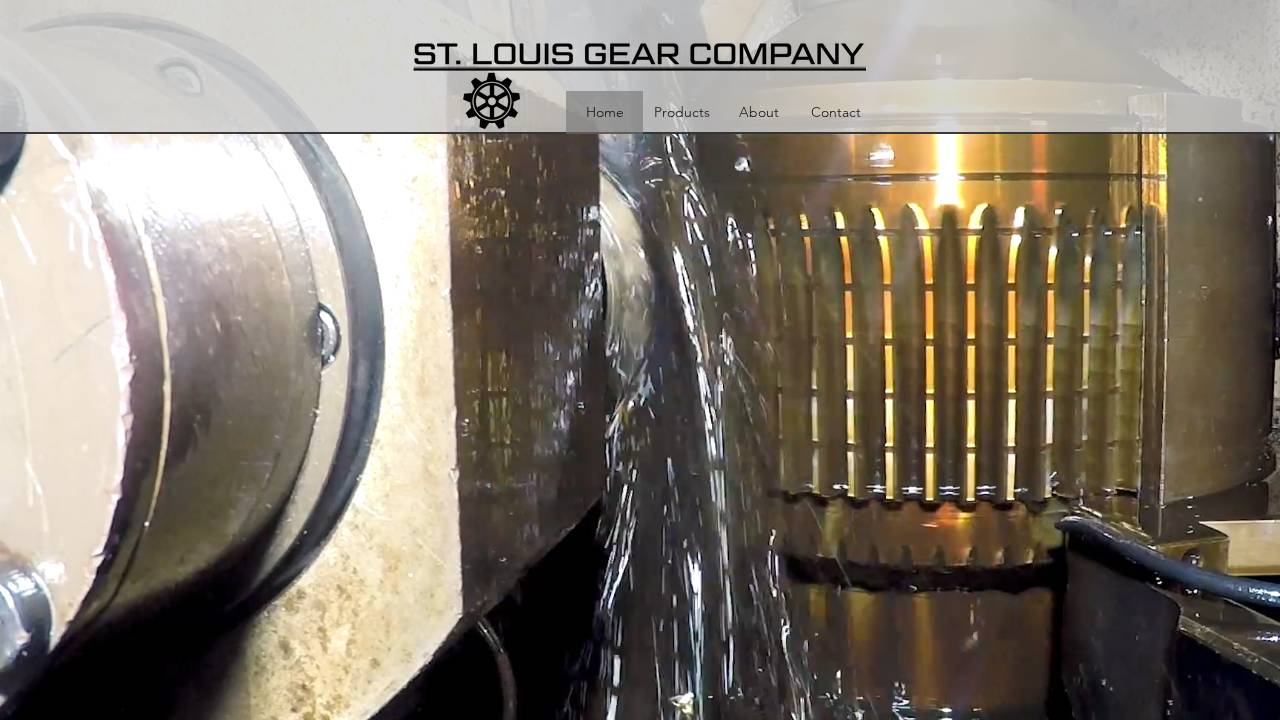 ST Louis Gear Company INC website screenshot