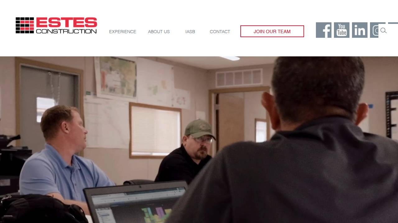 Estes Company website screenshot