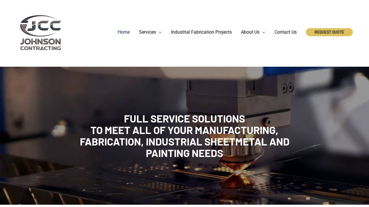 Johnson Contracting Company, John website screenshot