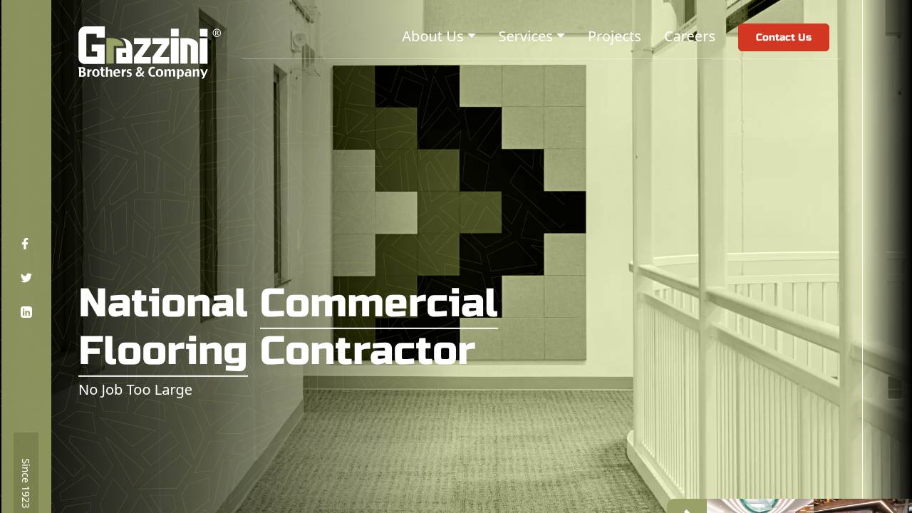 Grazzini Brothers AND Company, Graz website screenshot