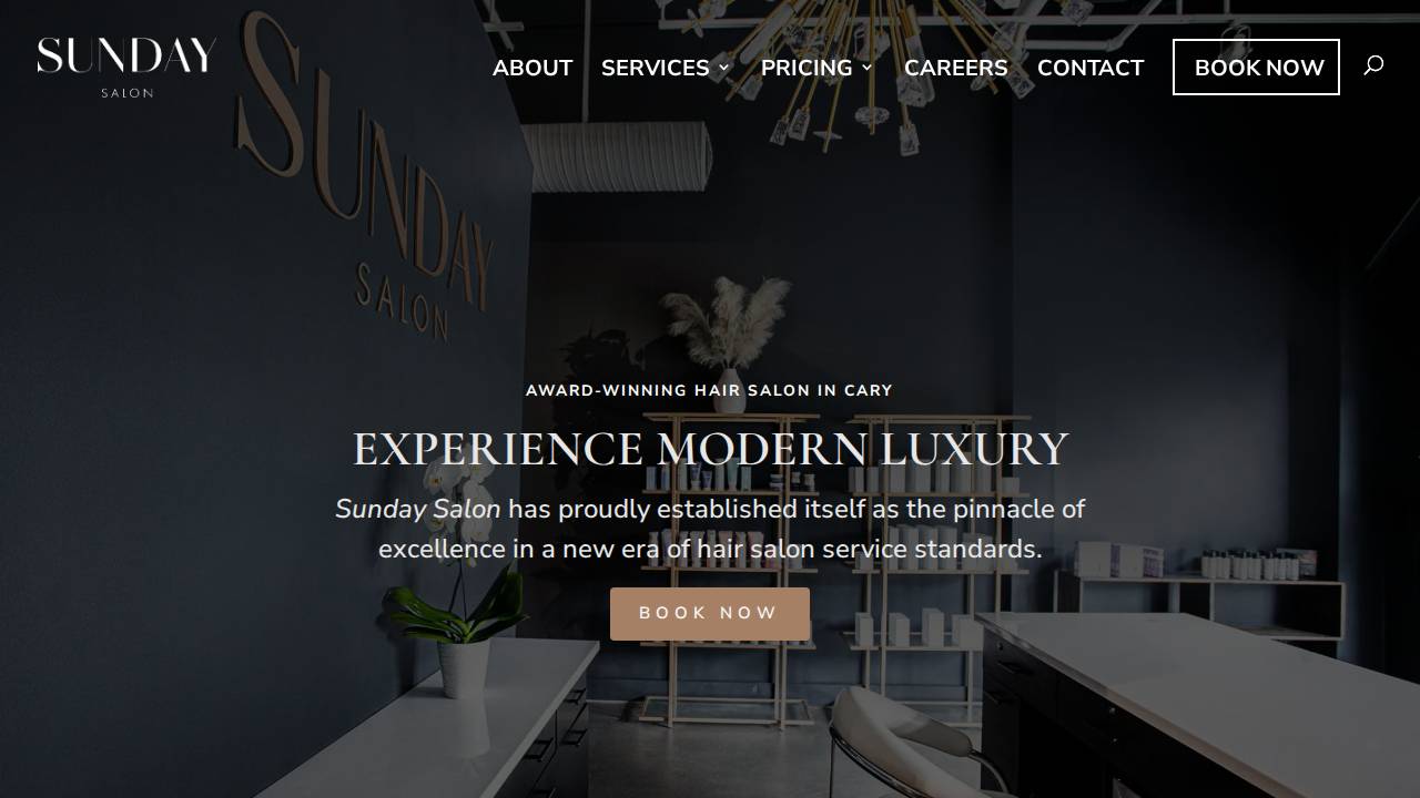 Beauty Haven Beauty Center Inc, Hair House website screenshot