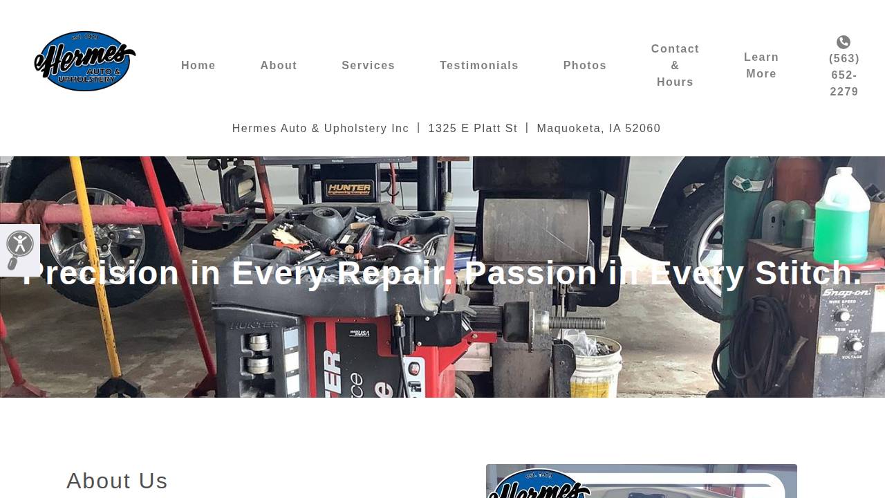 Frank A Goodenow website screenshot