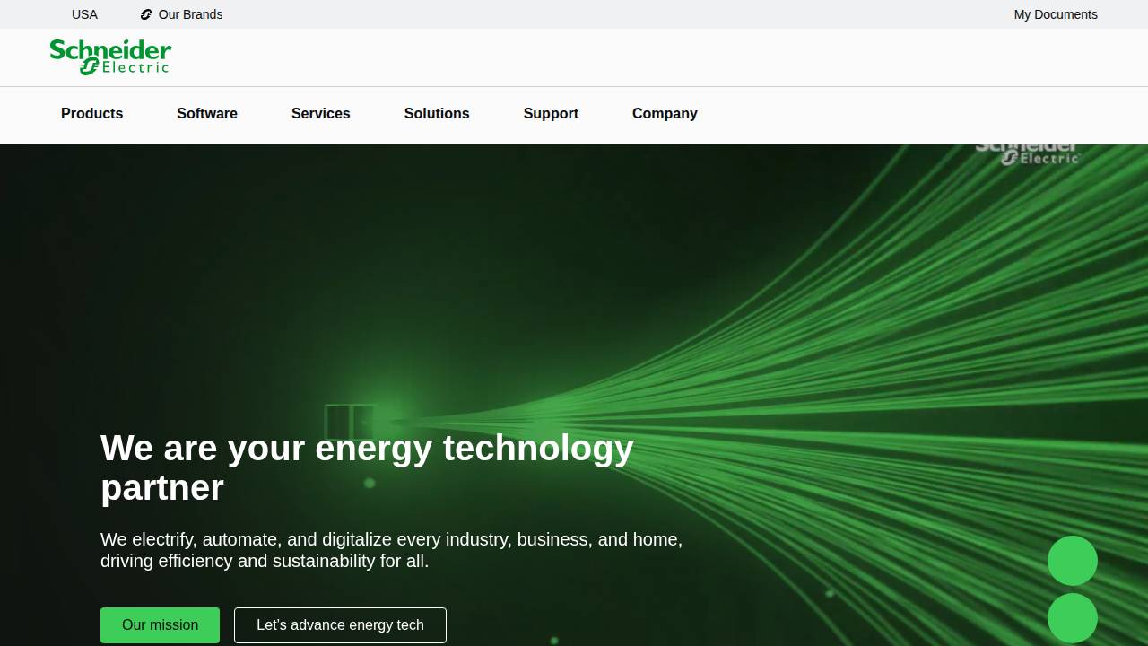 Schneider Electric Systms USA Inc, 1795 website screenshot