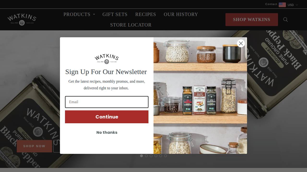 Watkins LLC website screenshot