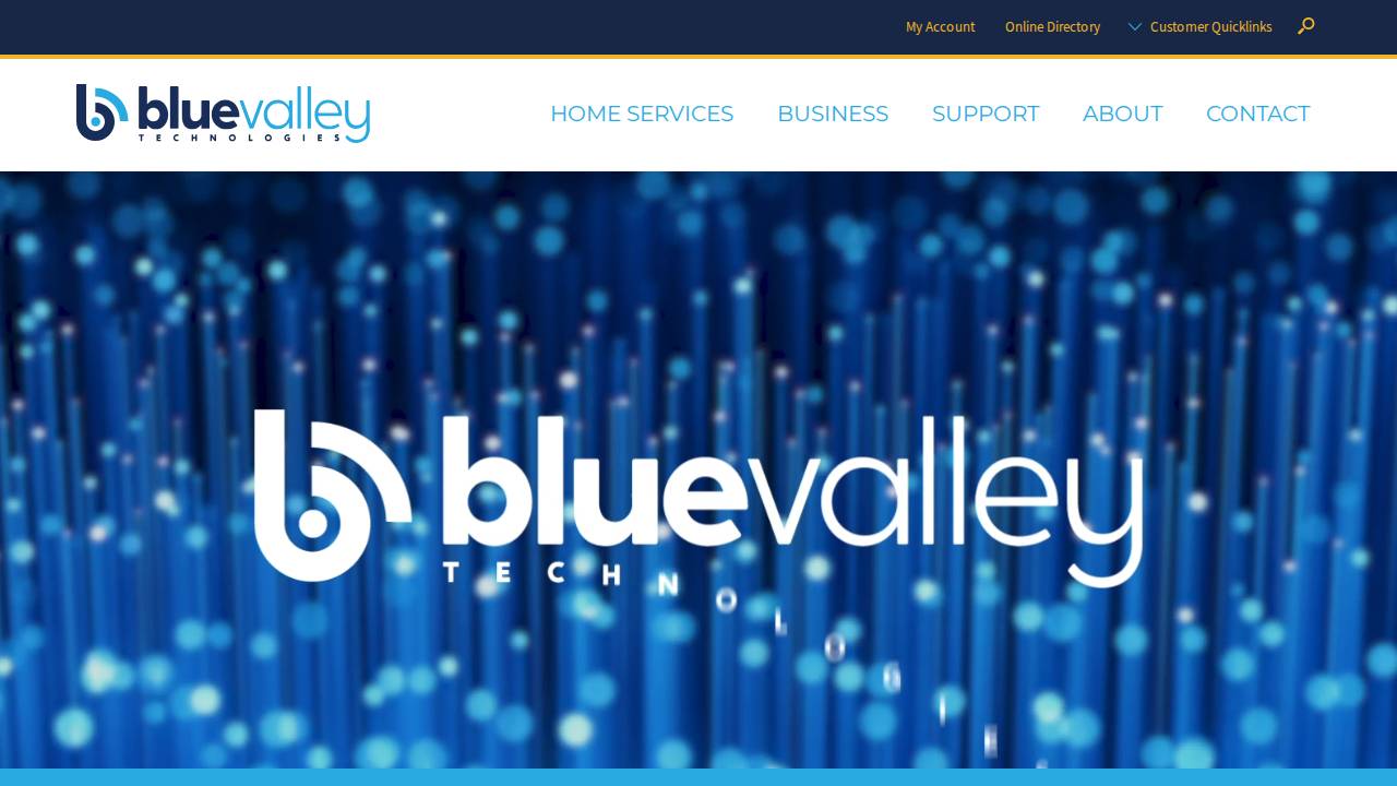 Blue Earth Valley Tele CO website screenshot