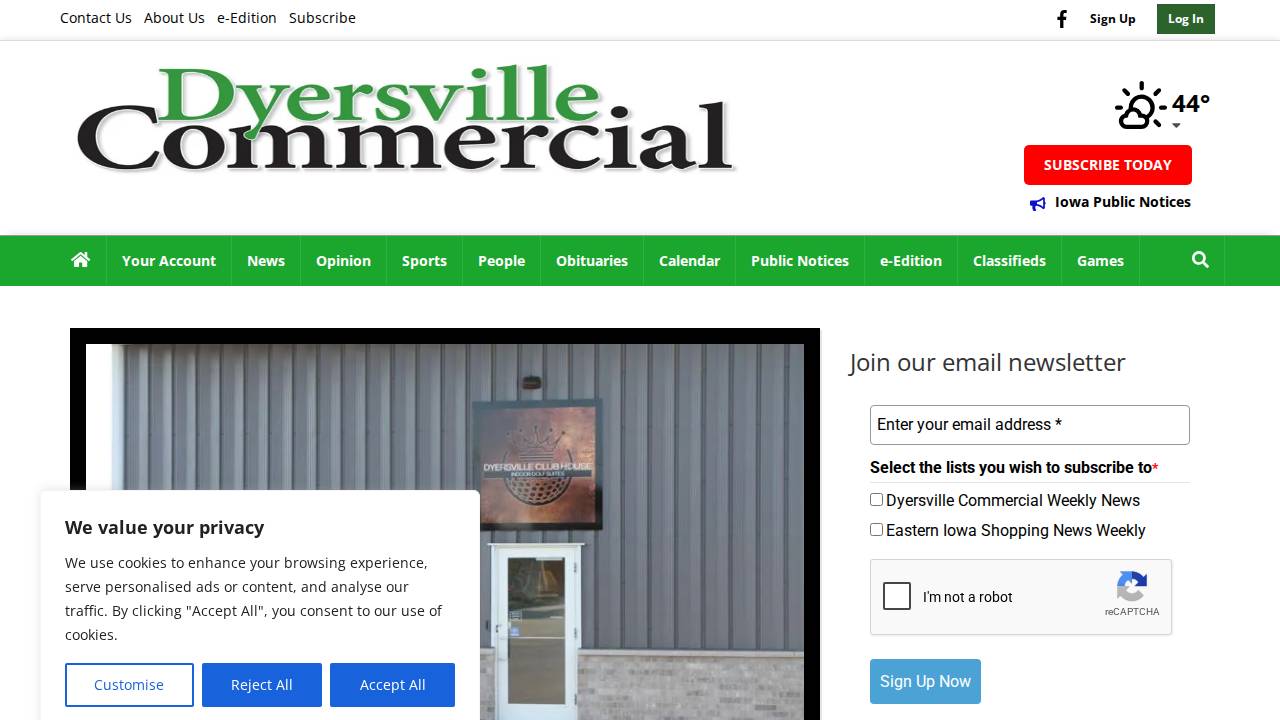 Richard Willenborg website screenshot