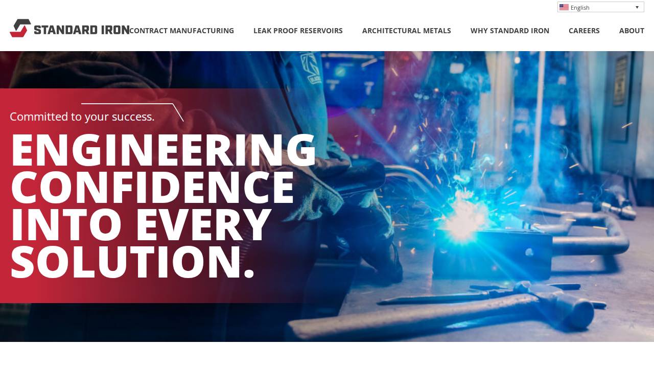 Standard Iron & Wire Works INC website screenshot