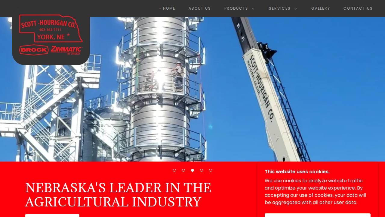 Scott-hourigan CO website screenshot