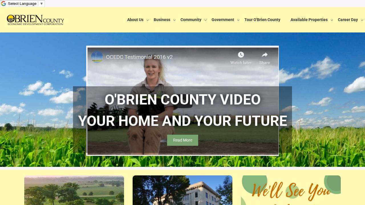 Nicholson & Edwards Grain CO, Edwards Clay Executors OF Estate website screenshot