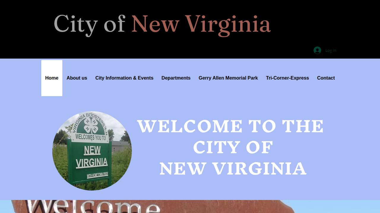 Baughman, Lonnie G; NEW Virginia Barber Shop website screenshot