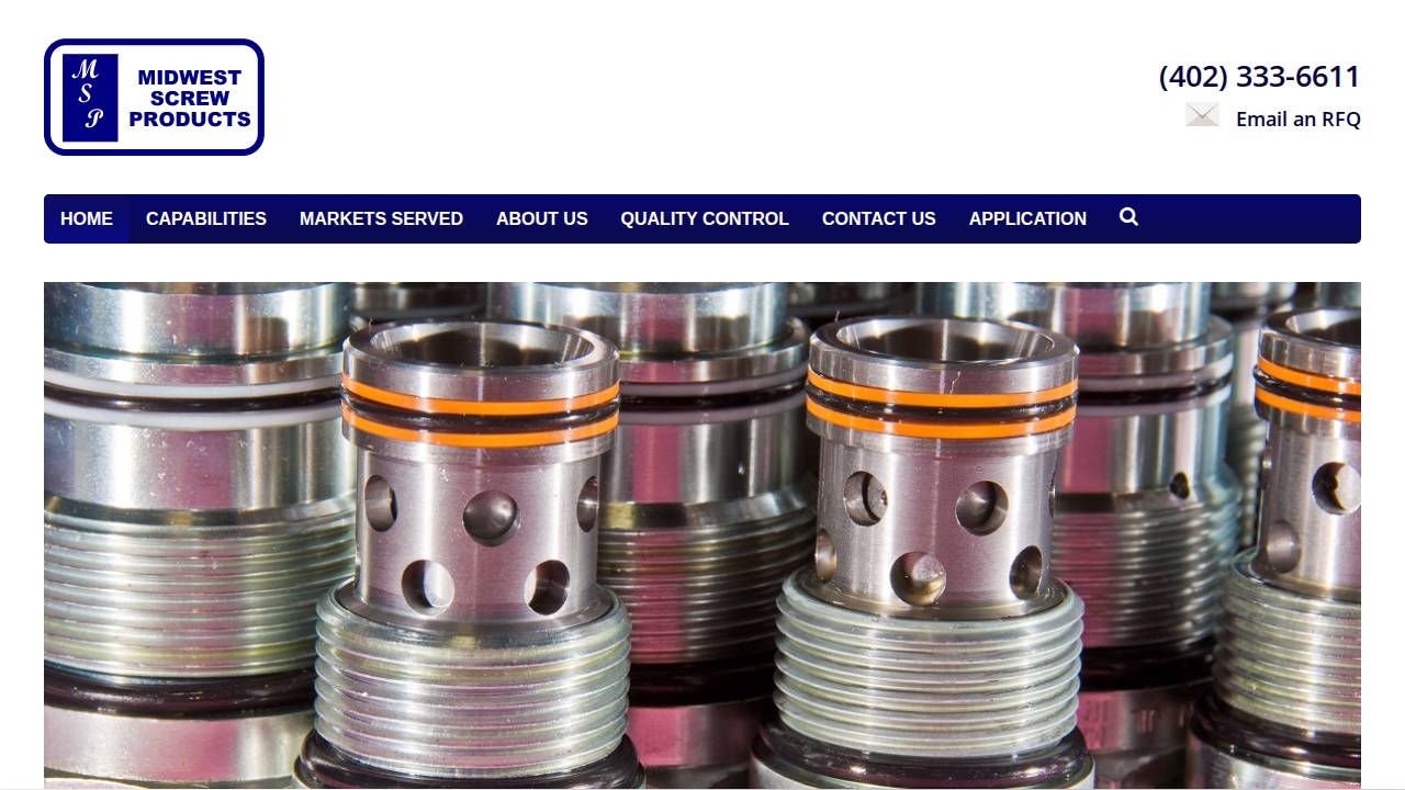 Midwest Products INC website screenshot