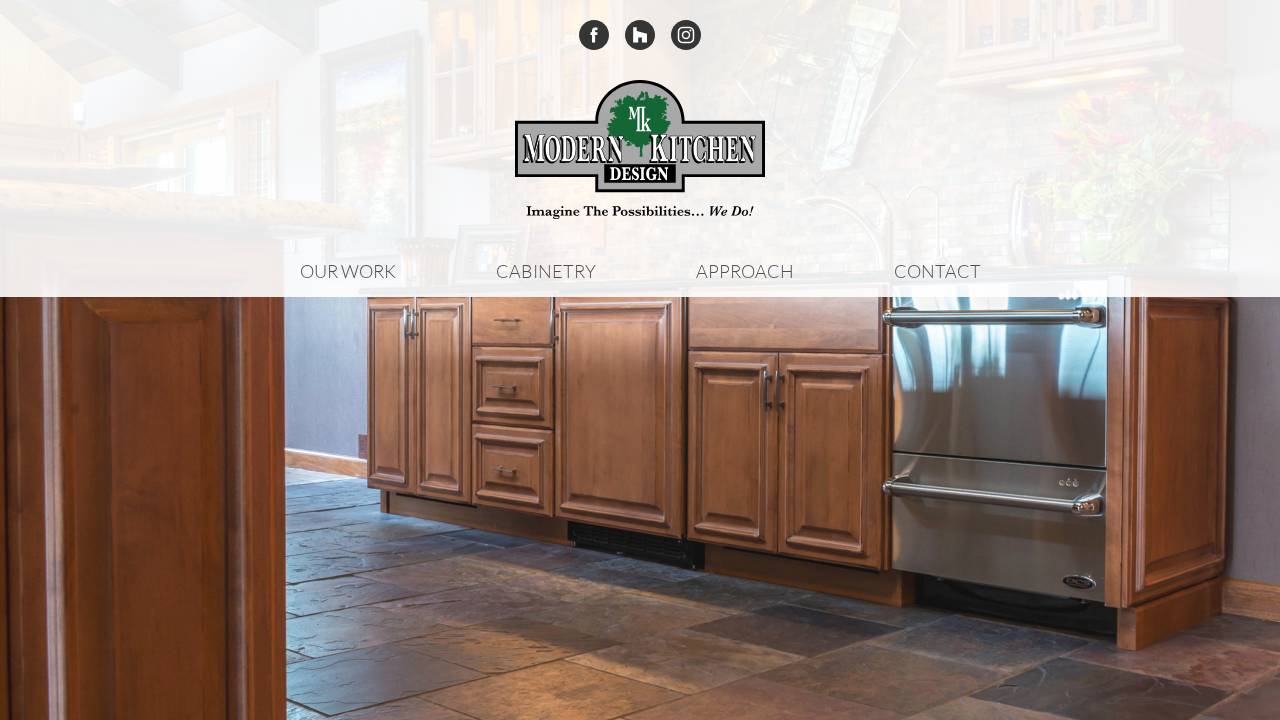 Modern Material CO, Modern Kitchen Design website screenshot