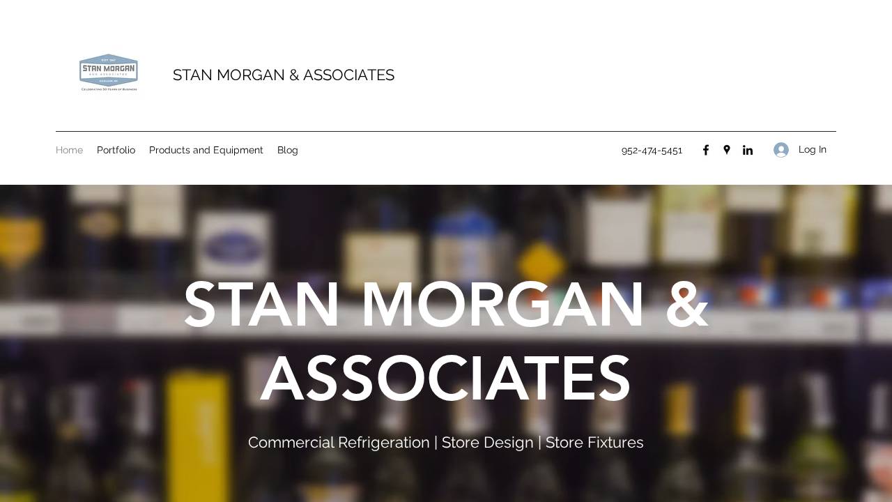 Stan Morgan & Associates INC website screenshot
