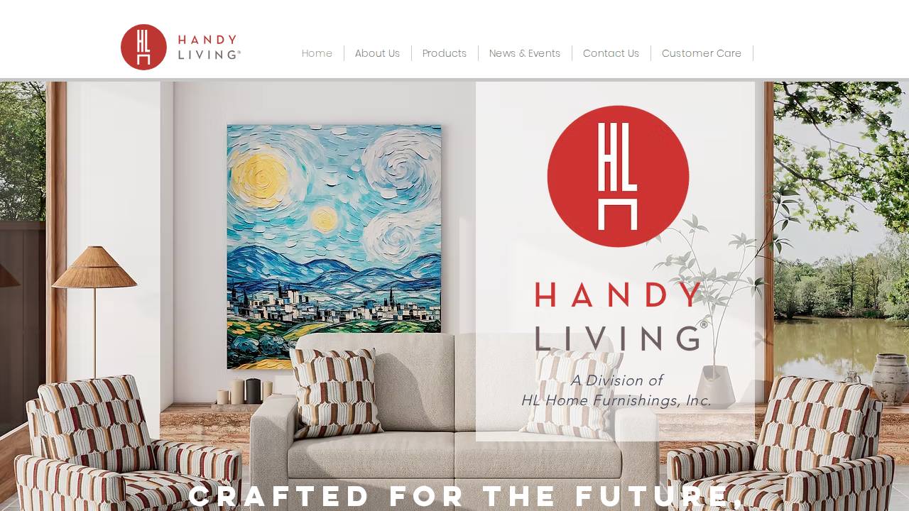 Handy, Kenneth L; Modern Upholstery website screenshot