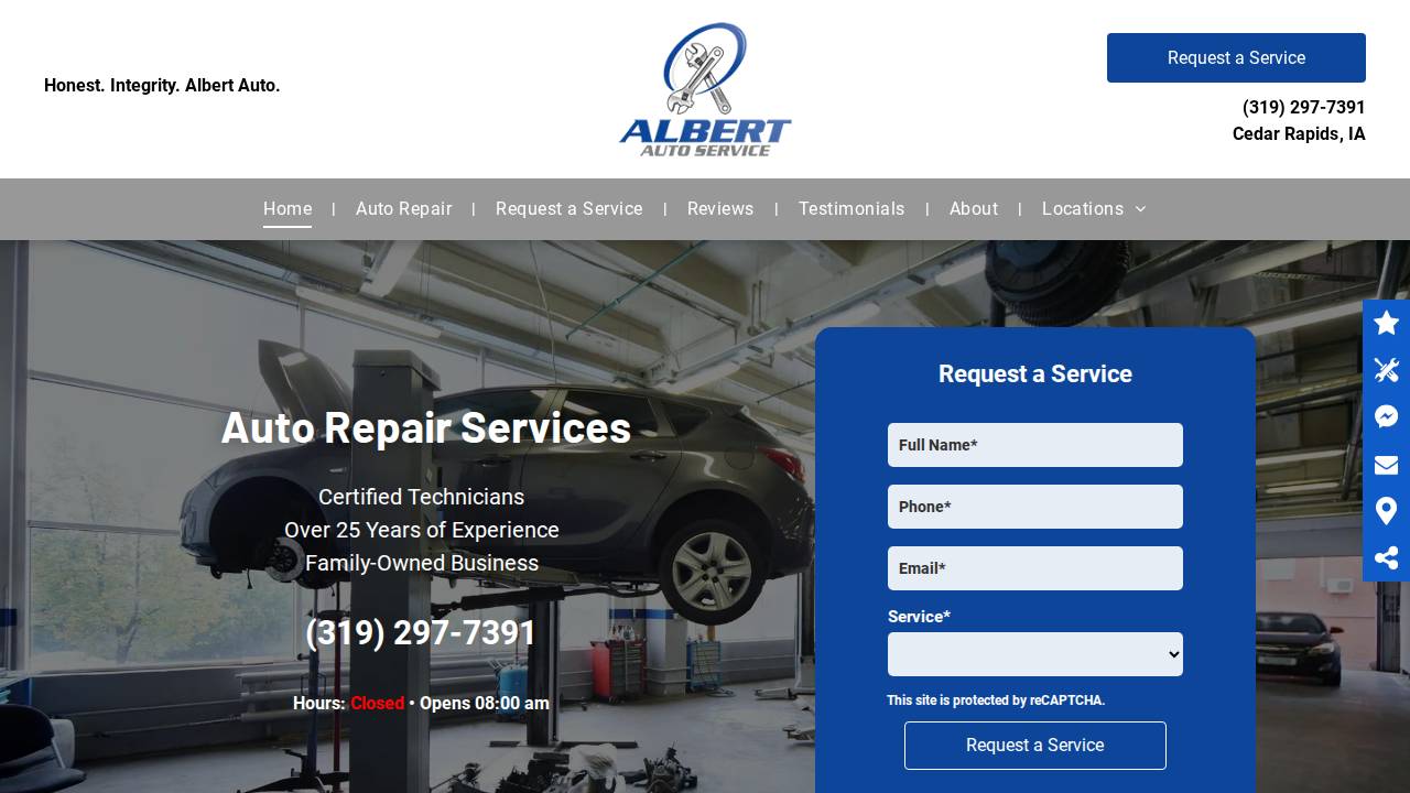 Eldo J Burington website screenshot