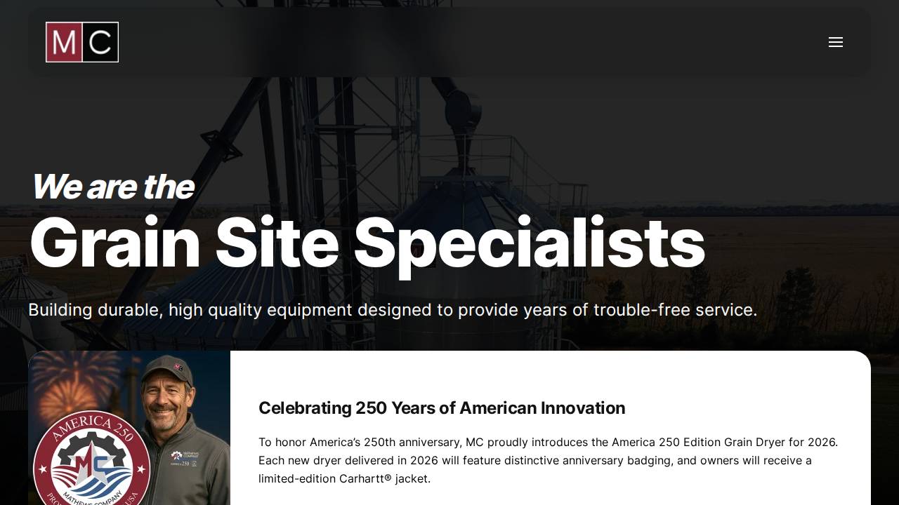 Mathews Company, Math website screenshot