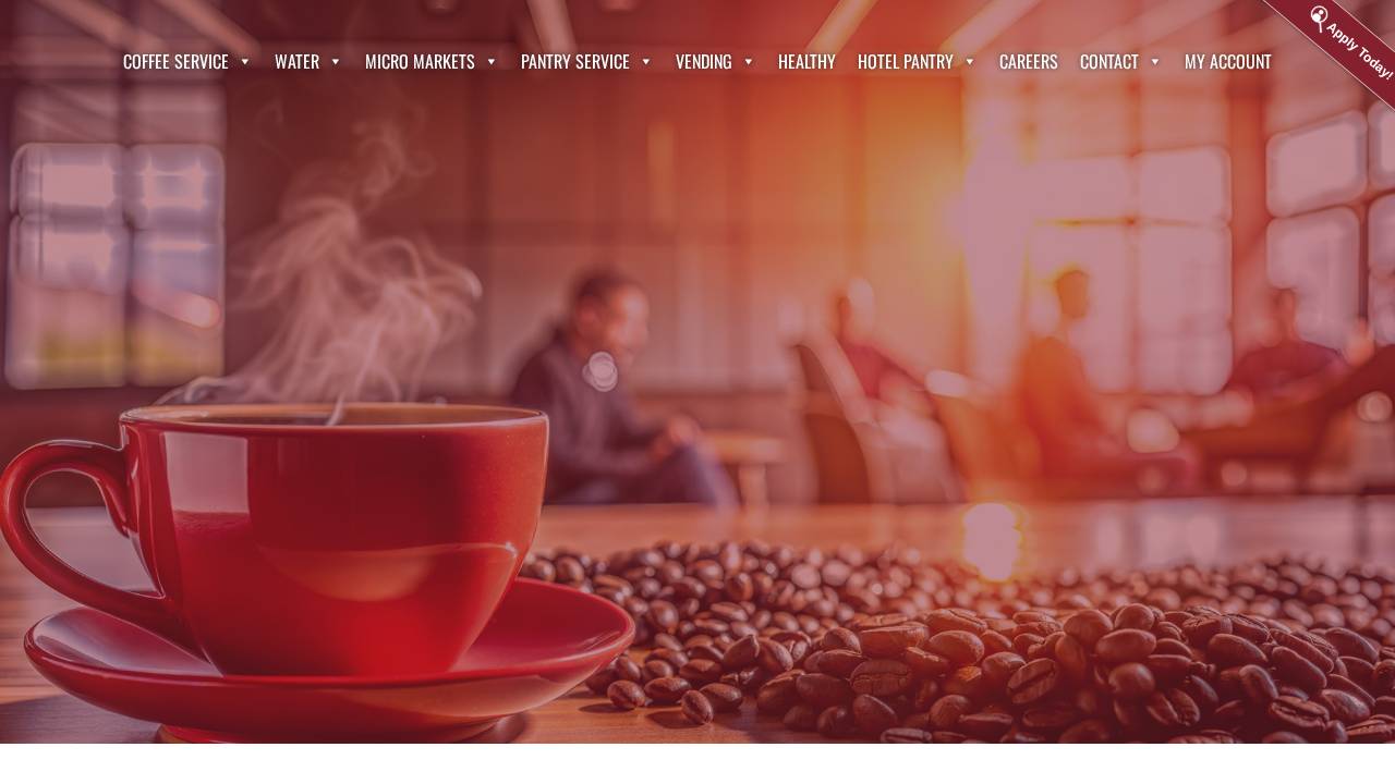 Host Coffee Service INC website screenshot
