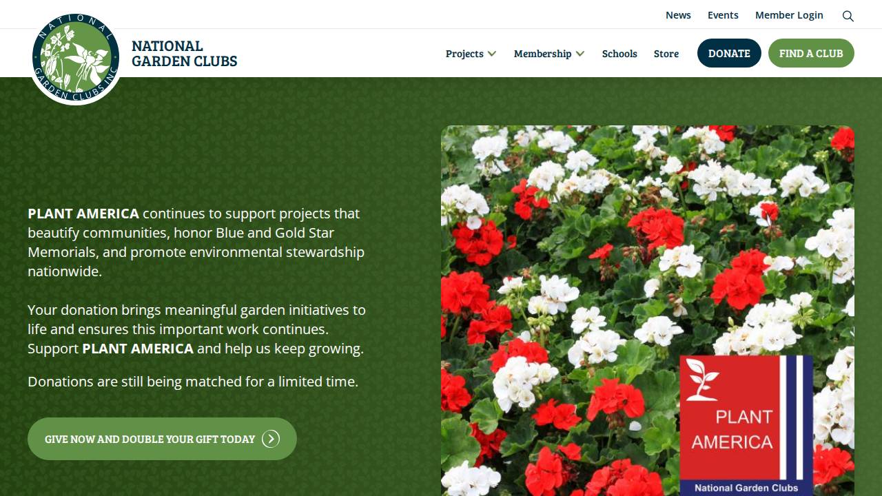 Garden City Community Club, INC website screenshot
