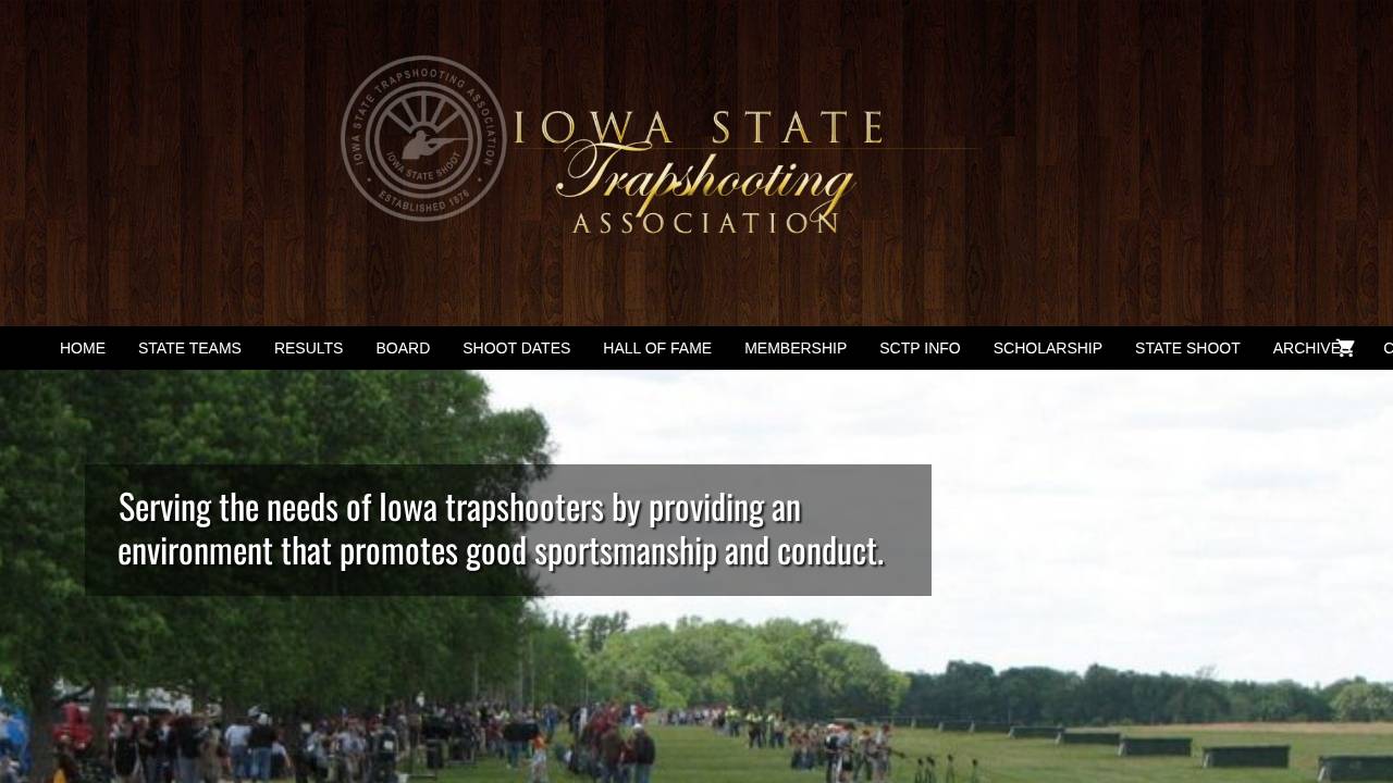 James, Alfred G; A JS Trap Shoot website screenshot