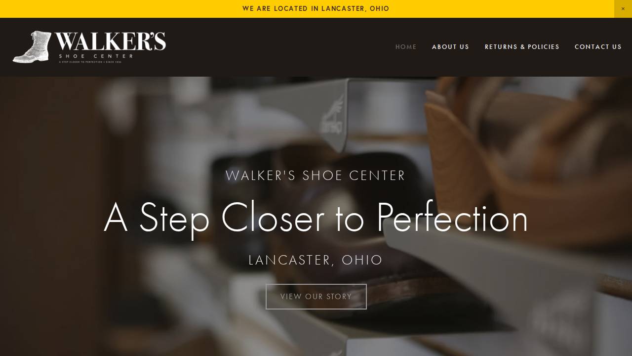 Walkers INC website screenshot