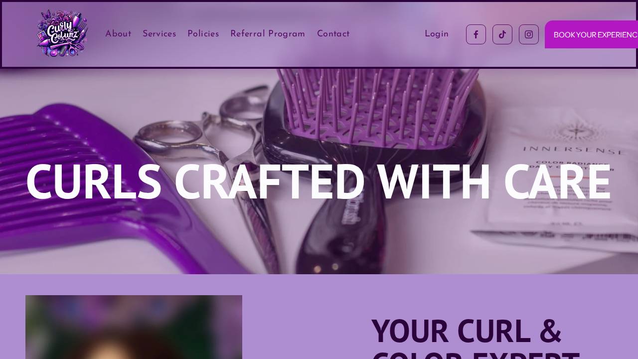 Brown, Carole Y; Caroles CUT & Curl website screenshot