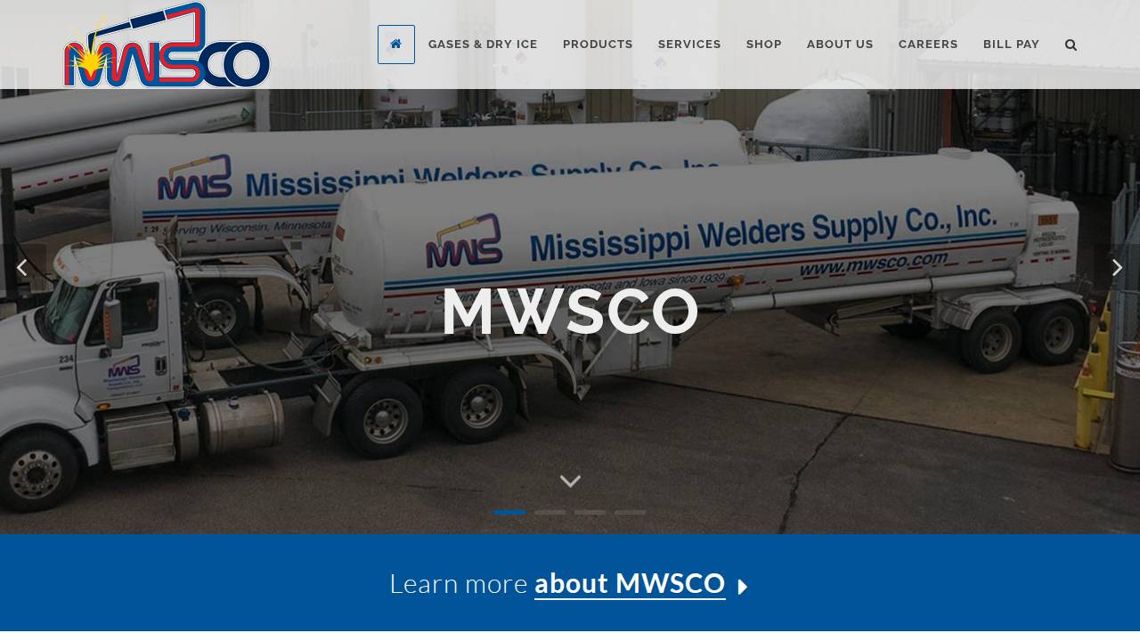 Mississippi Welders Supply CO INC website screenshot