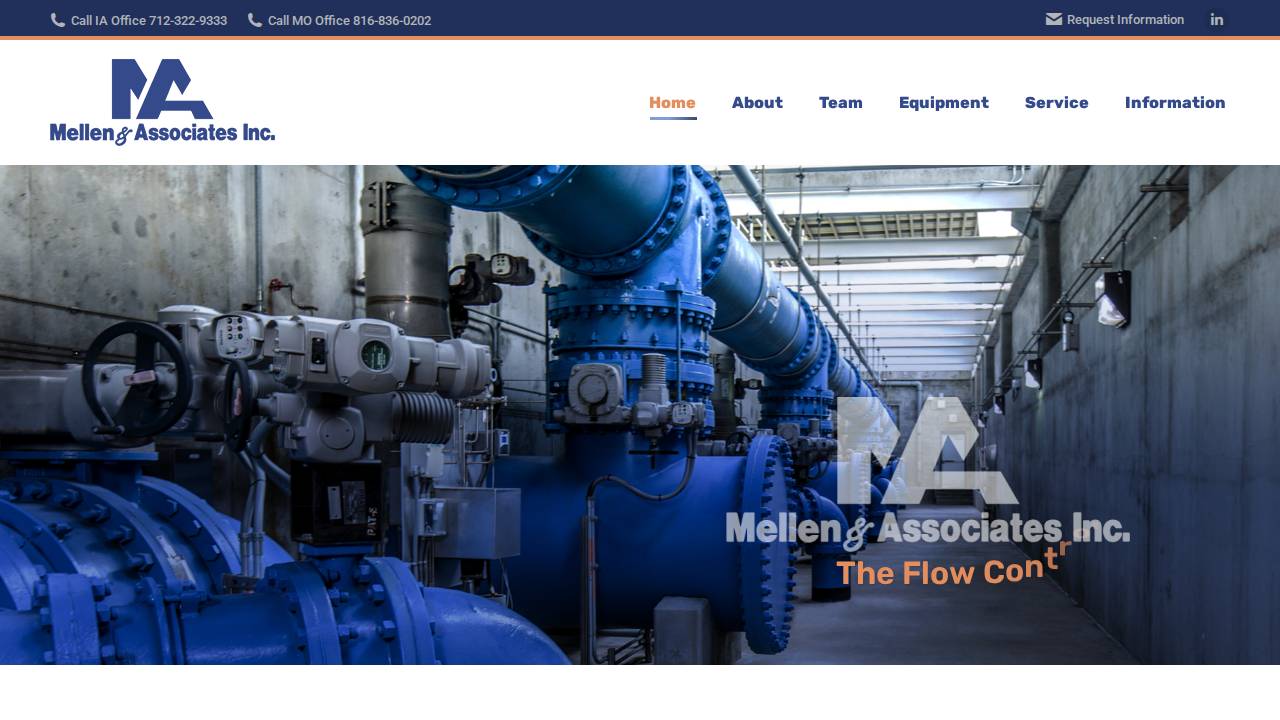 Mellen AND Associates, Inc. website screenshot