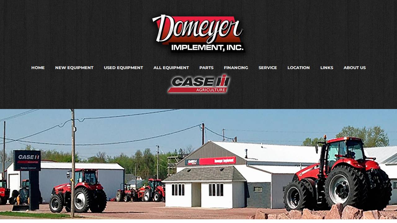 Domeyer Implement INC website screenshot