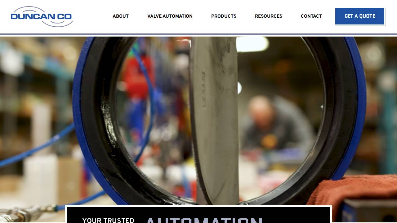 Duncan Company website screenshot