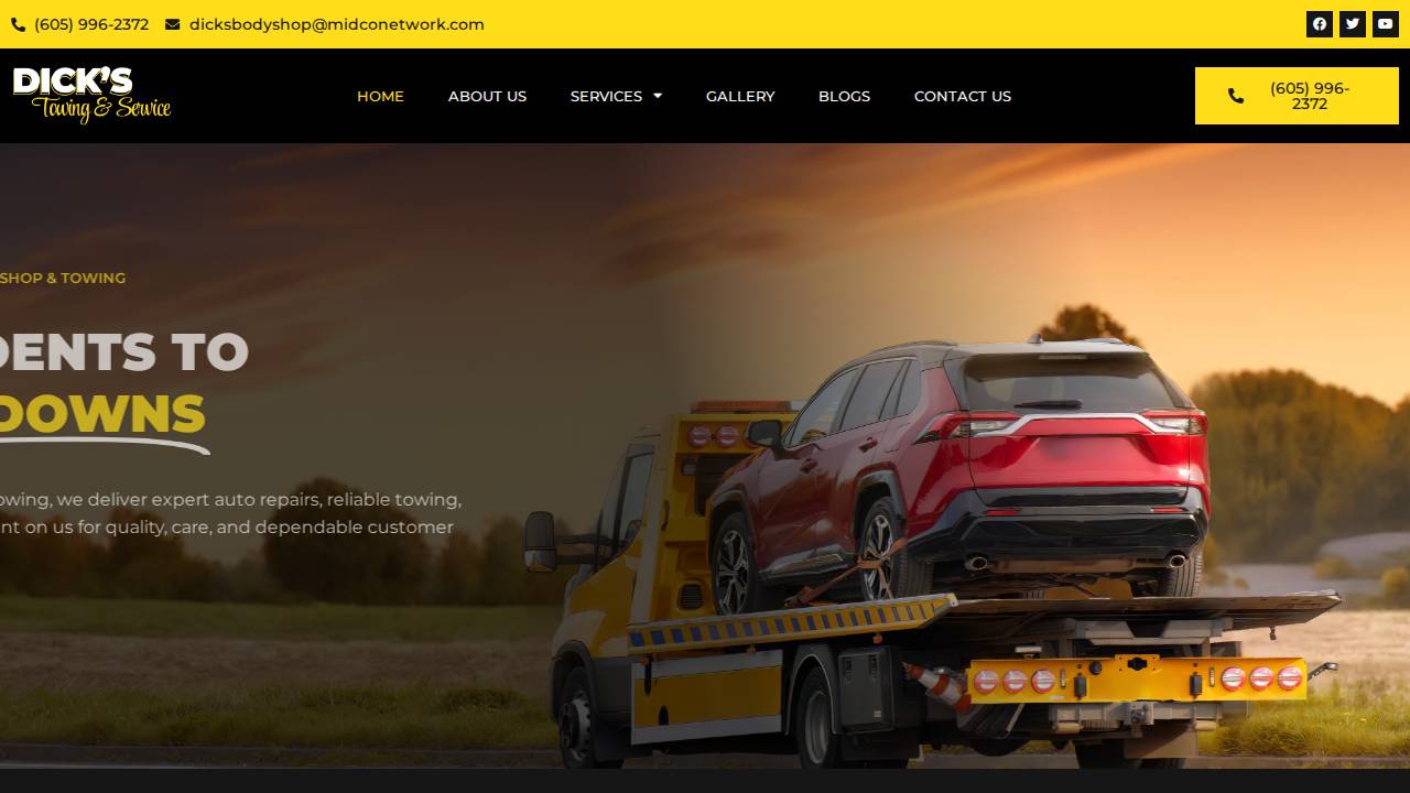 Richard Beenken website screenshot