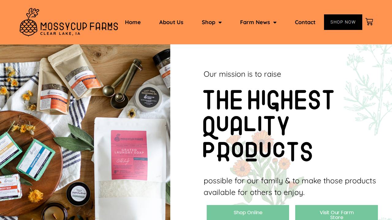 Kennedy Farms INC website screenshot