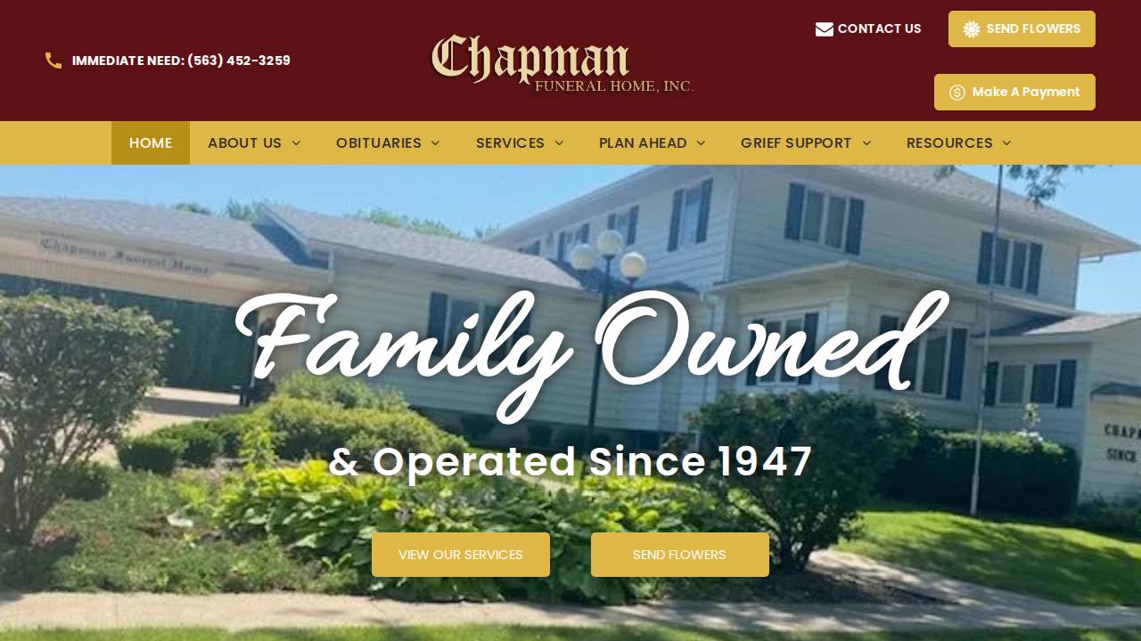 Siebels, Dale L; Siebel's Auto Repair website screenshot