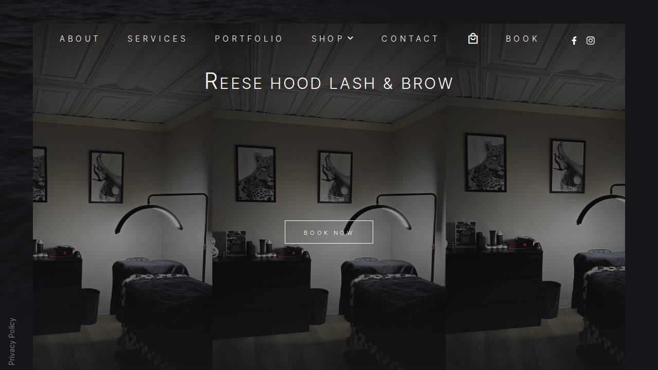Rife, Sheryl A; Q-tee Beau-tee Salon website screenshot