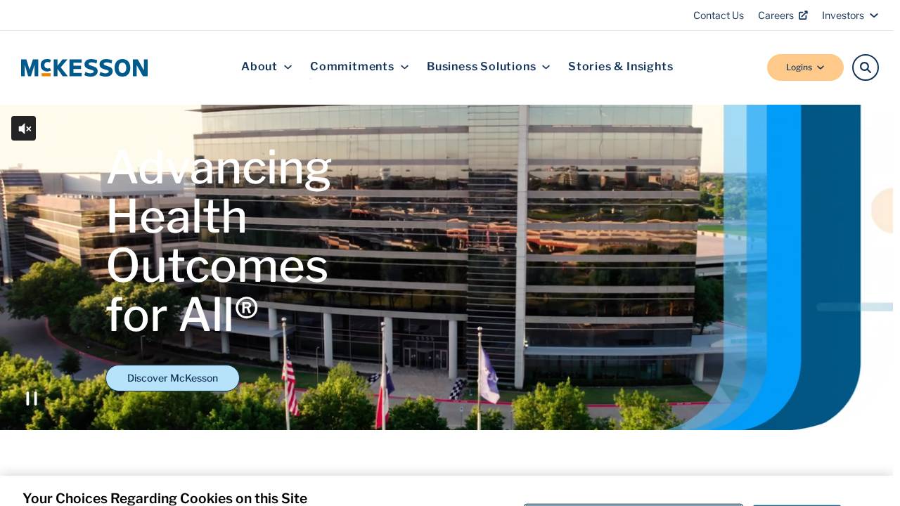 Mckesson Medical-surgical Minnesota Supply INC website screenshot