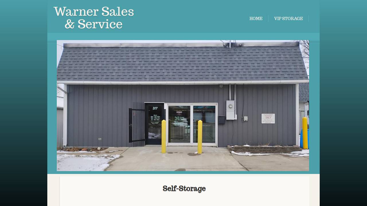 Warner, William J; Warner Sales & Service website screenshot