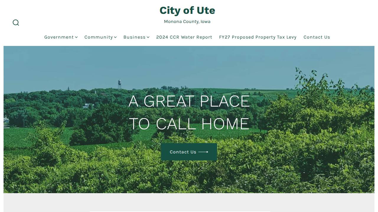 UTE Town & Country Club Inc, UTE Town & Country Club website screenshot
