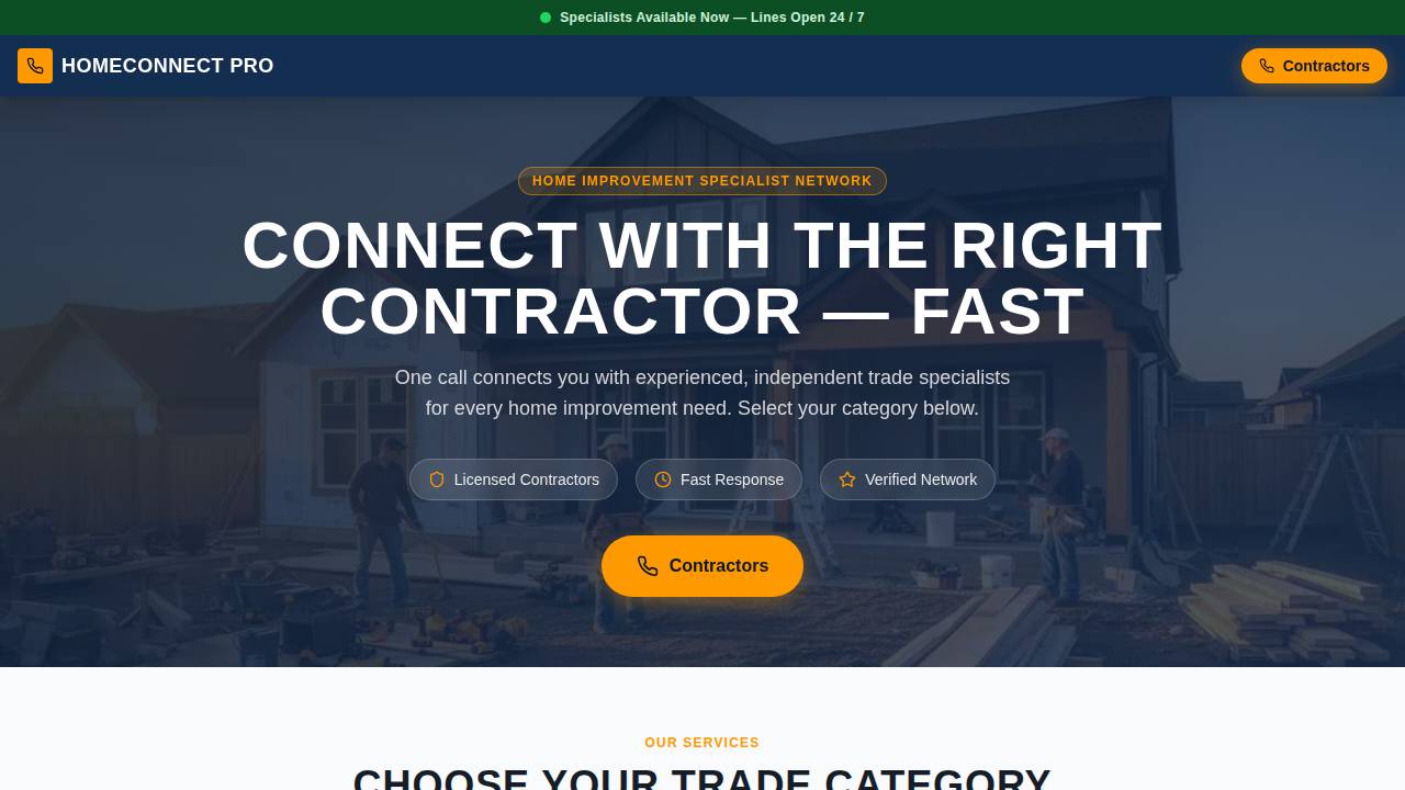 ACE Construction INC website screenshot