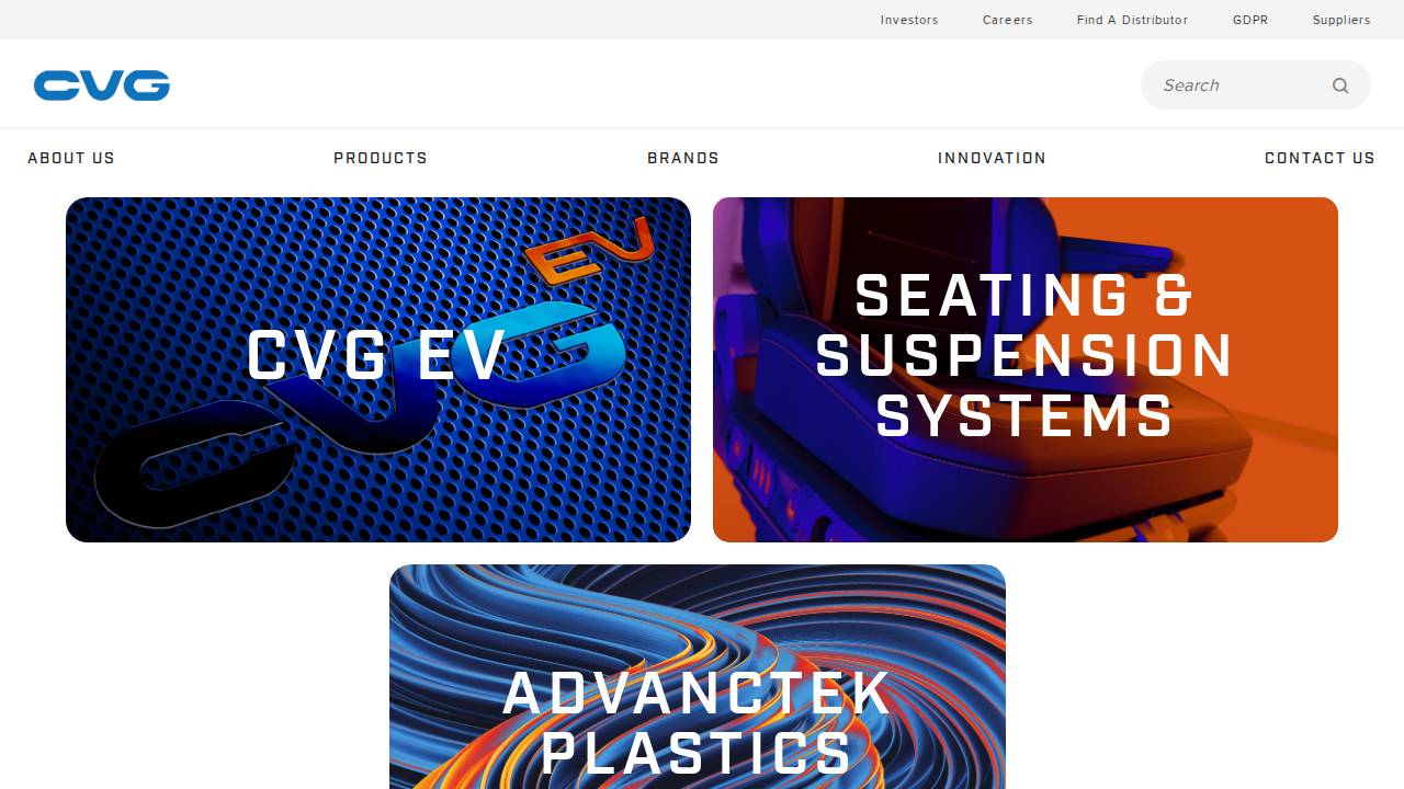 CVG Monona Wire LLC website screenshot