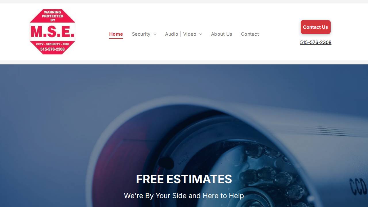 Modern Sound Engineering INC website screenshot