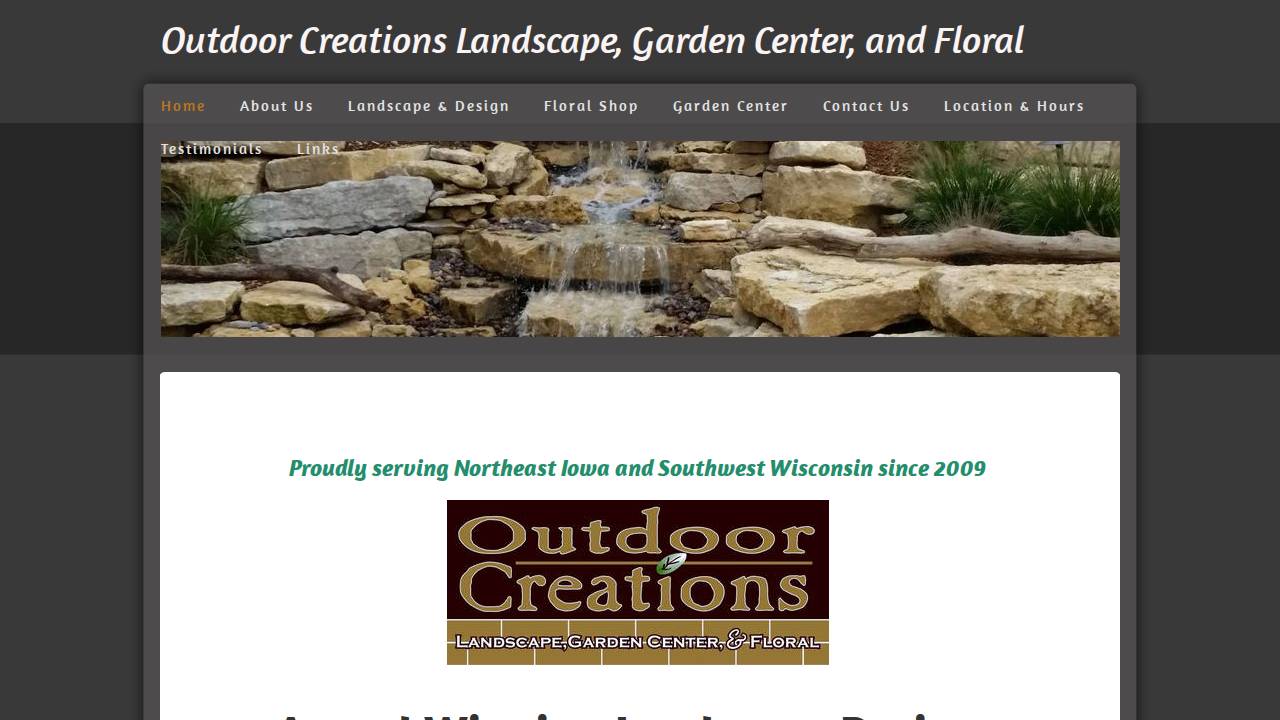 Malanaphy, Patrick J; Monona Greenhouse website screenshot